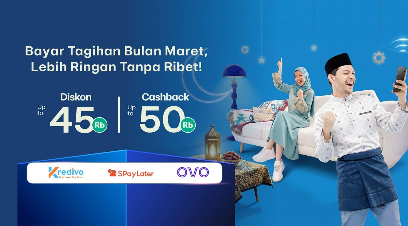 Diskon & Cashback Spesial Tagihan Bulan Maret XL SATU