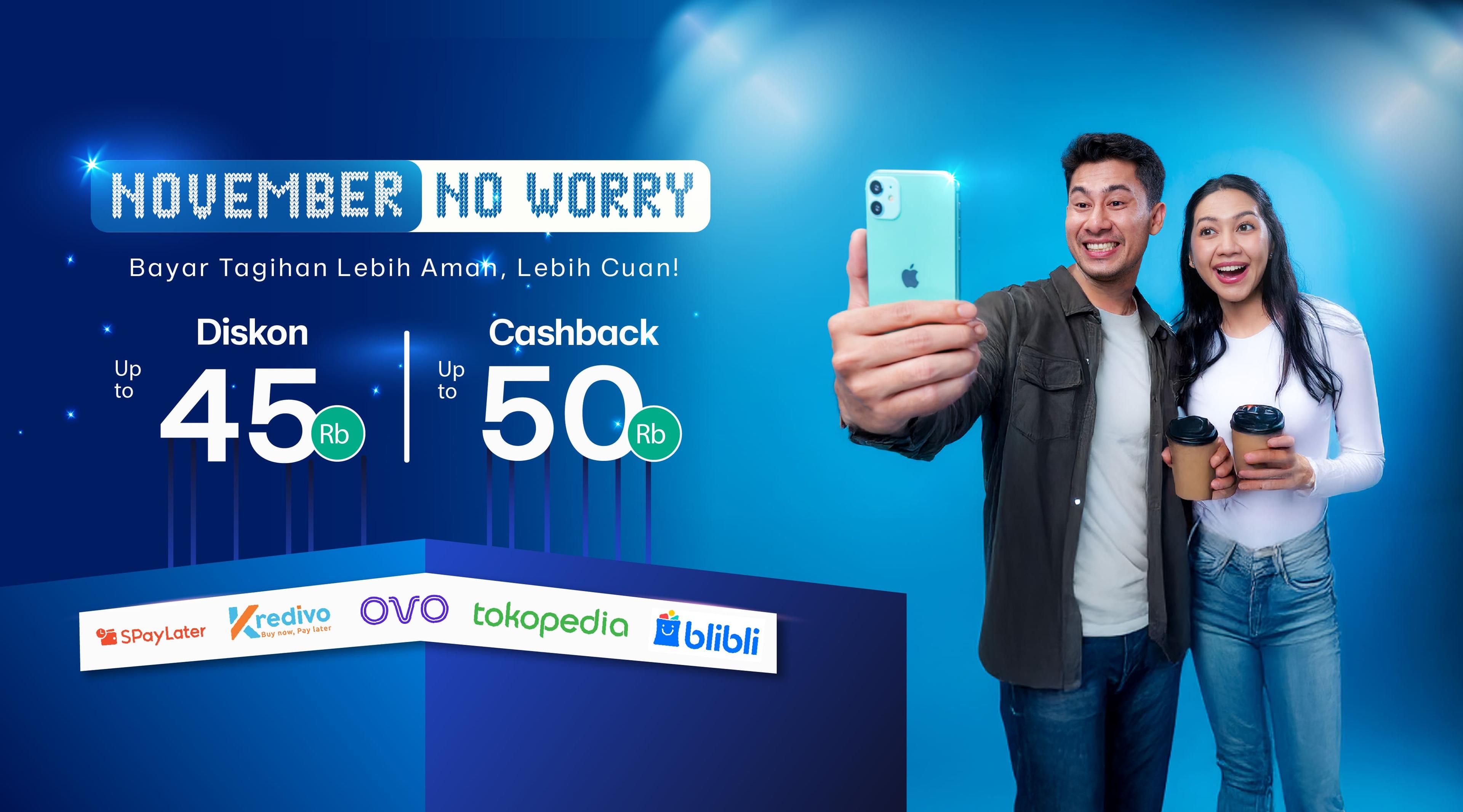 Bayar tagihan XL SATU makin cuan di bulan November!