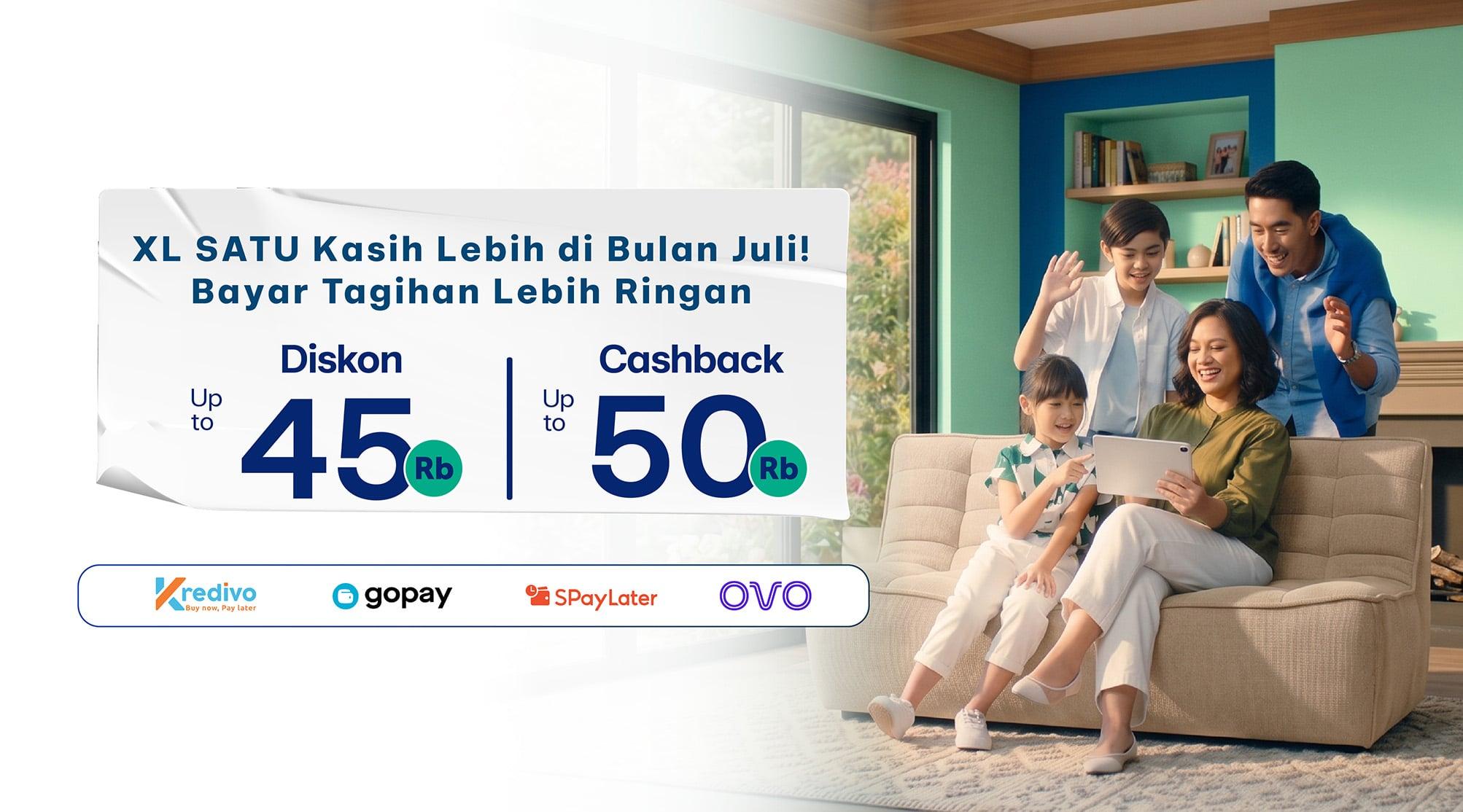 Tagihan Juli Makin Hemat, Internetan Tetap Nikmat