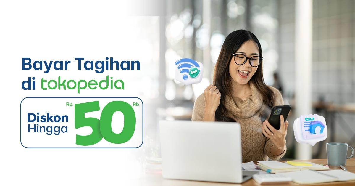 Bayar Tagihan XL SATU di Tokopedia, Nikmati Diskon hingga Rp50 Ribu!