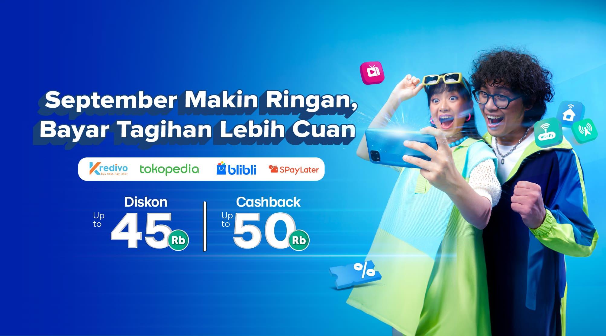 Diskon & Cashback Spesial September untuk Pembayaran XL SATU