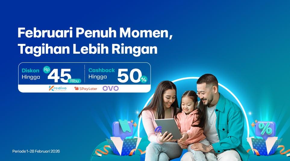 Rayakan Bulan Penuh Momen, Tagihan Tetap Ringan